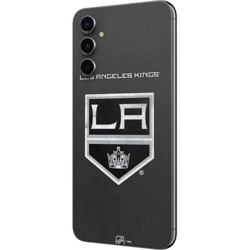NHL Los Angeles Kings Distressed Galaxy A14 5G Skin